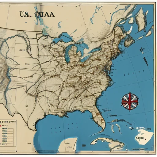 mapa usa