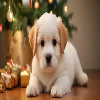 christmas puppy desktop backgrounds