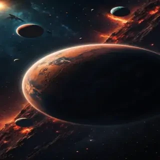 planet background