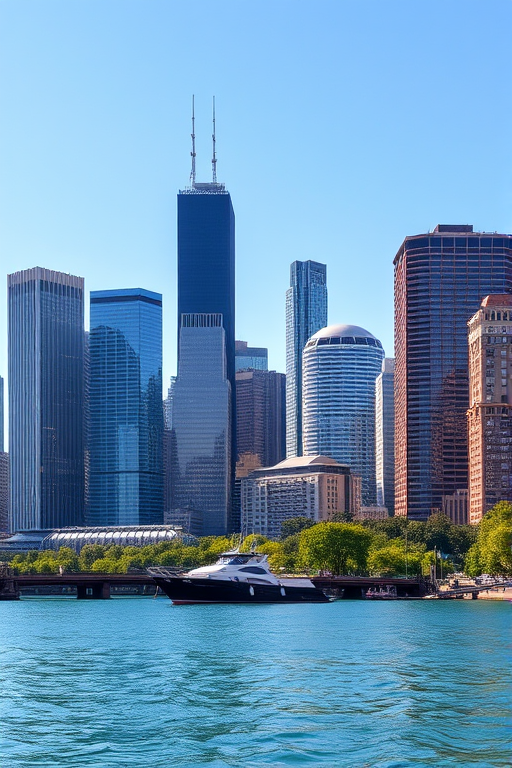 chicago skyline png