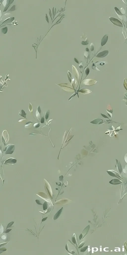 sage green wallpaper iphone