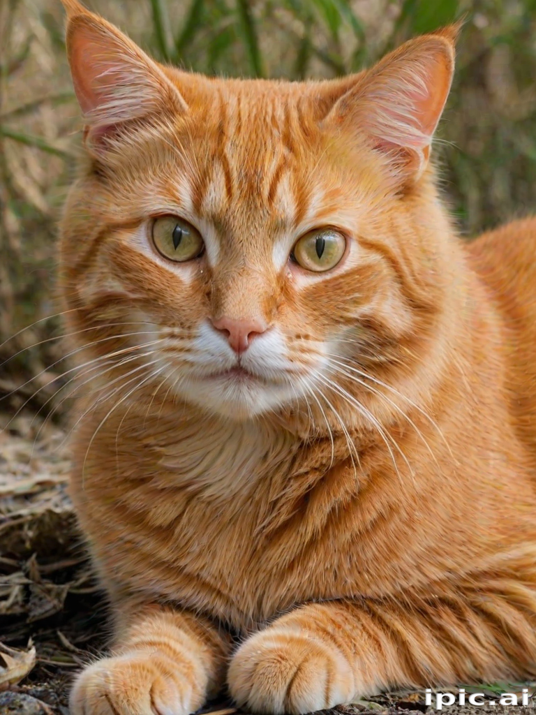 orange cat