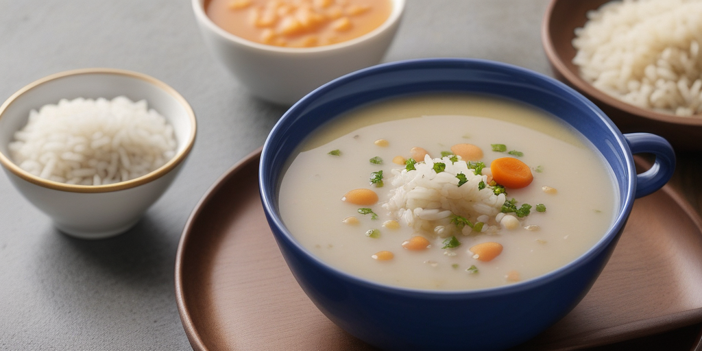 como hacer sopa de arroz