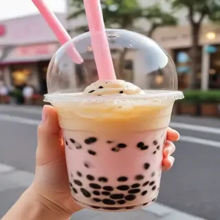 bubble tea cute