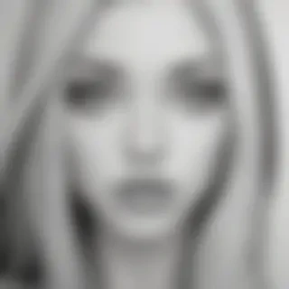 drawings black and white