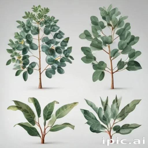 transparent eucalyptus clipart