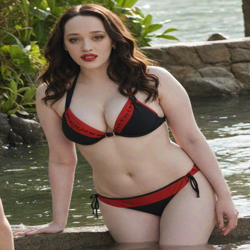 kat dennings bikini