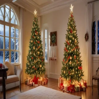 christmas tree pc wallpaper