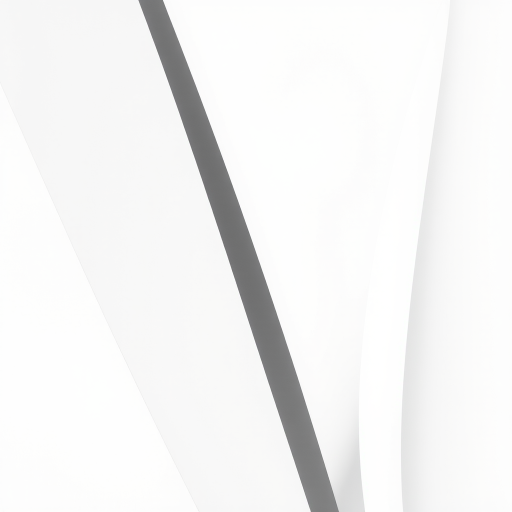 Generate an abstract, minimalist black and white design with sharp lines and geometric shapes, shot with a DSLR camera at f/8 aperture, ISO 100, 24mm lens, in natural light, top-down view.