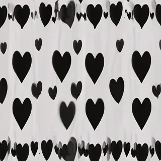 black heart aesthetic