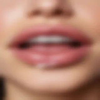 transparent lips