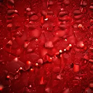 sparkly red background
