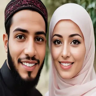 muslim couple