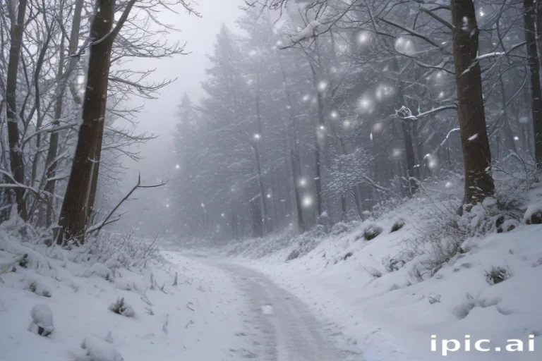 snow falling png