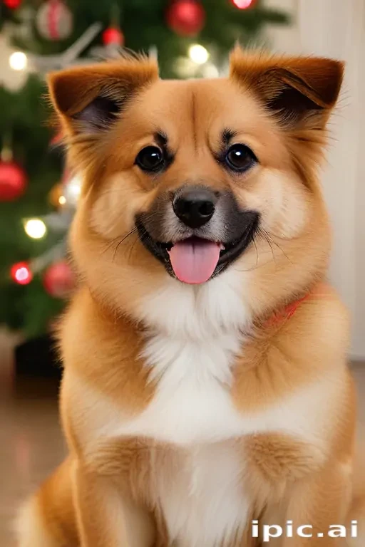 dog pictures christmas