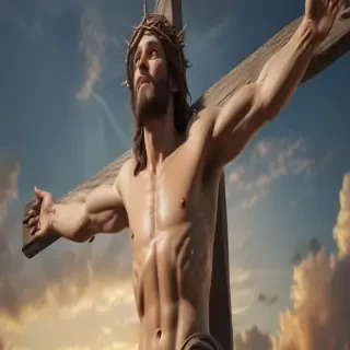 image of jesus on a cross