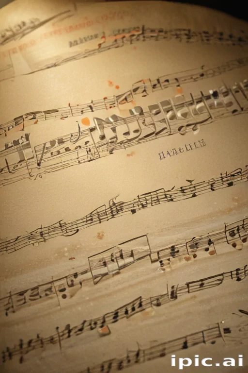 notes music background