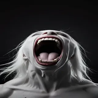 screaming background