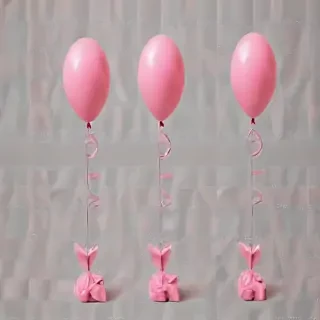 pink balloons png