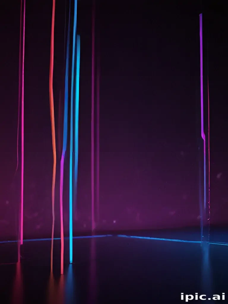 neon color background