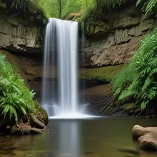 water fall wall paper