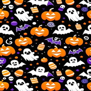halloween background cute