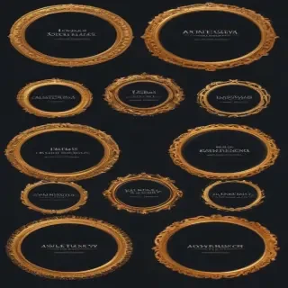 circle frame clipart