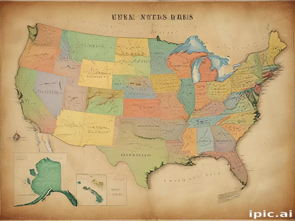 map of the united states