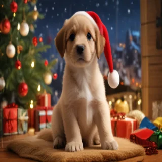 christmas puppy backgrounds