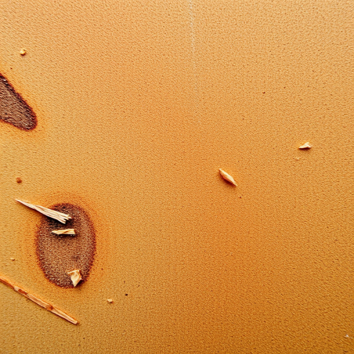 Create an abstract textured background with warm earthy tones and a gradient transition to cool blue hues, incorporating subtle, faded text elements, captured with a Canon EOS R5, 50mm lens, f/8 aperture, ISO 100, natural lighting, macro view to enhance details.