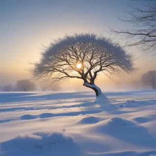 snow transparent