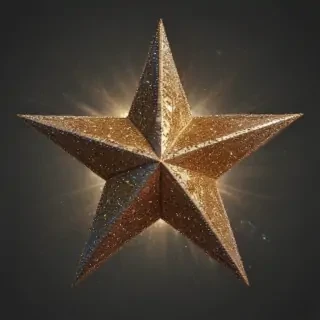 glitter star png