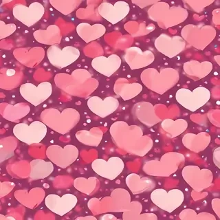 cute heart background