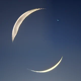 crescent moon transparent