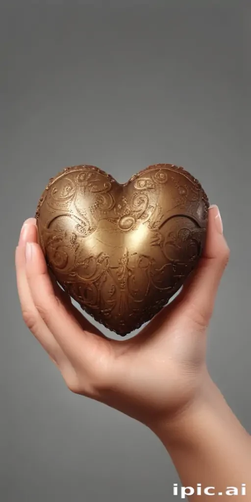 hand heart clipart