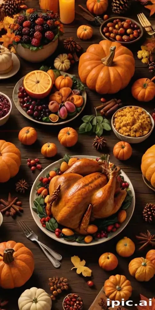 thanksgiving background aesthetic