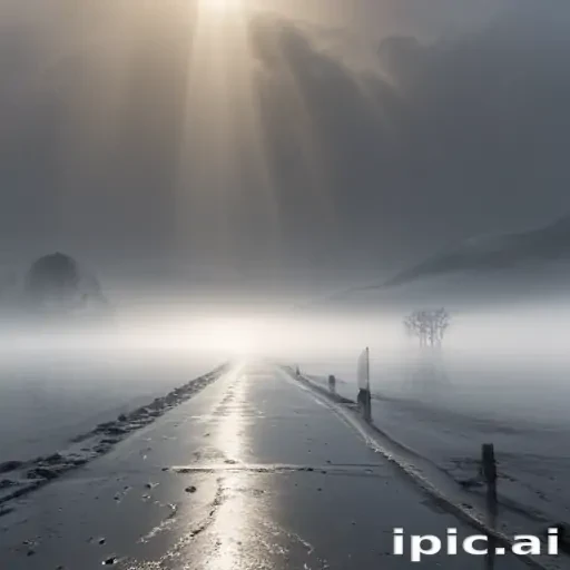 foggy background