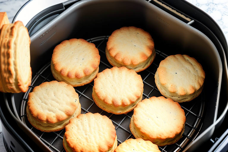 canned biscuits in the air fryer