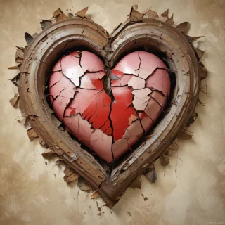 broken heart wallpaper