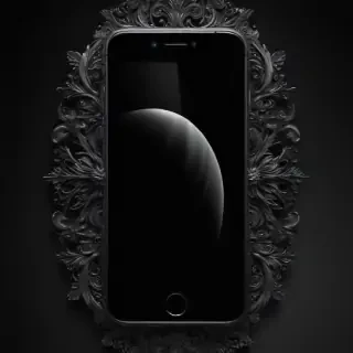 iphone wallpaper aesthetic black
