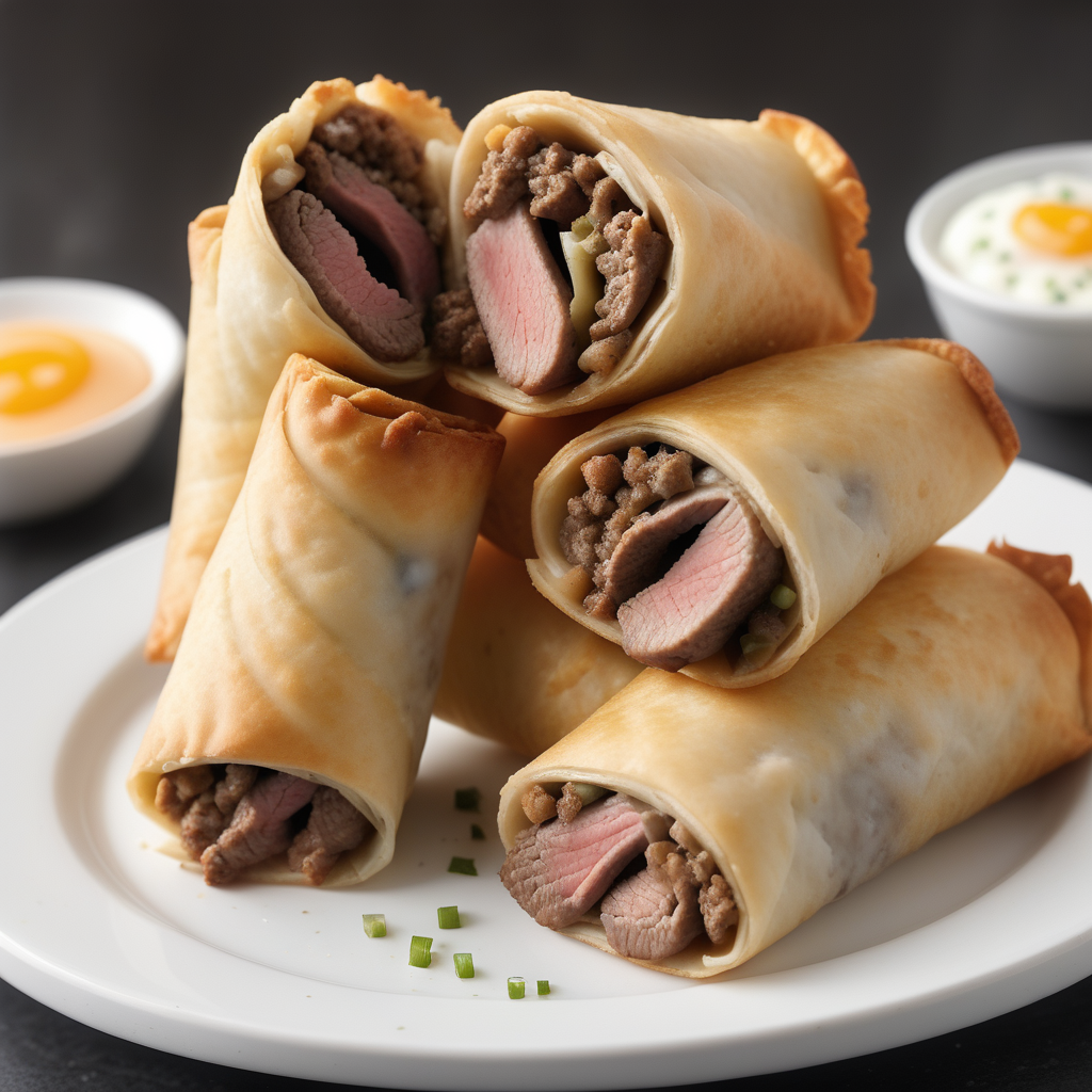steak and cheese egg rolls near me