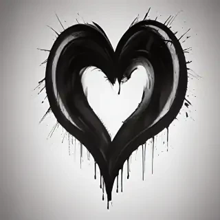 black heart