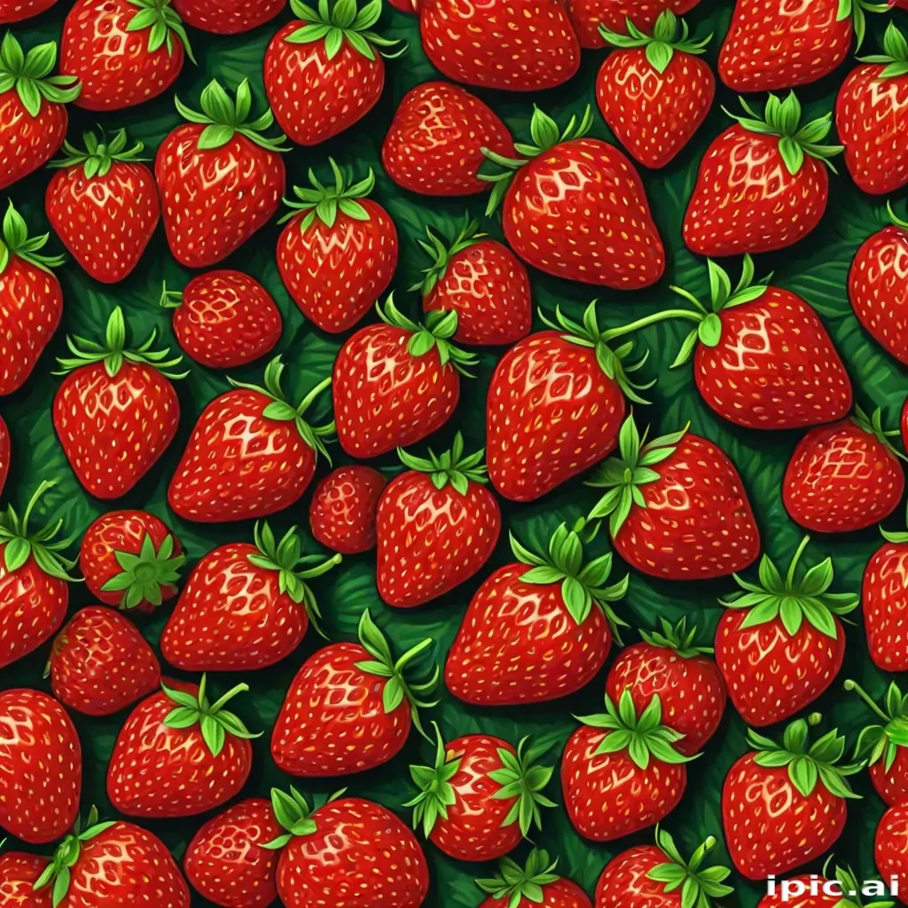 strawberry wallpaper iphone