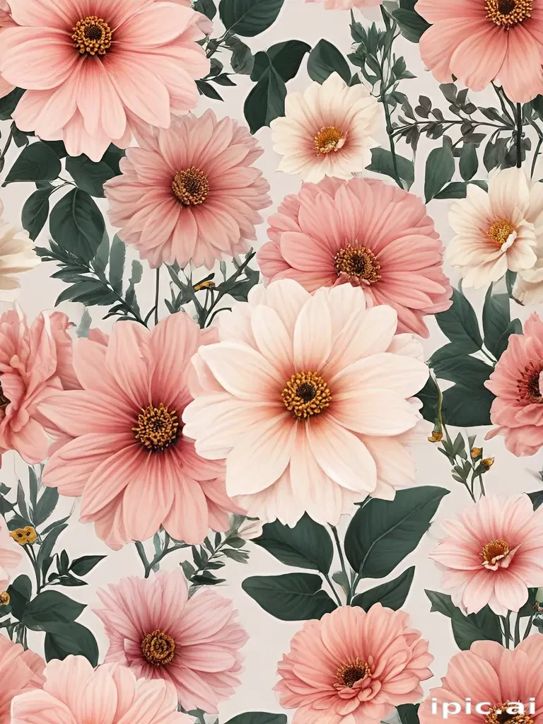 aesthetic flowers png