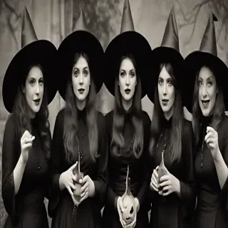vintage witches