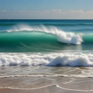 waves transparent