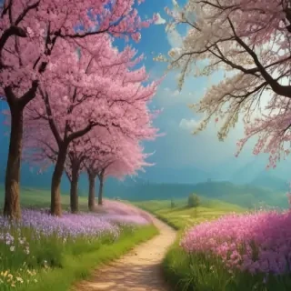 spring aesthetic desktop wallpaper