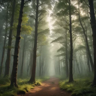 forest transparent background