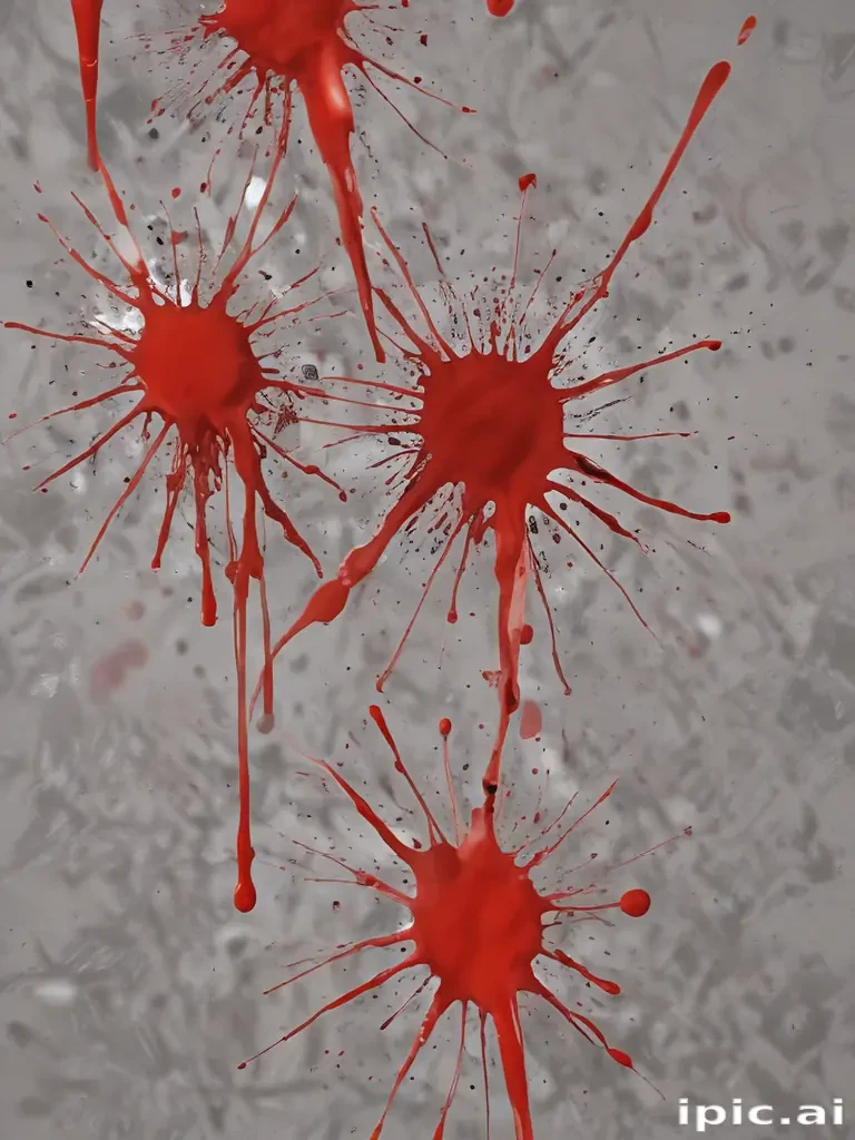 blood splatter png