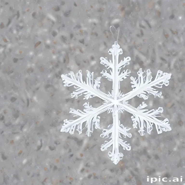 snowflake clipart transparent background